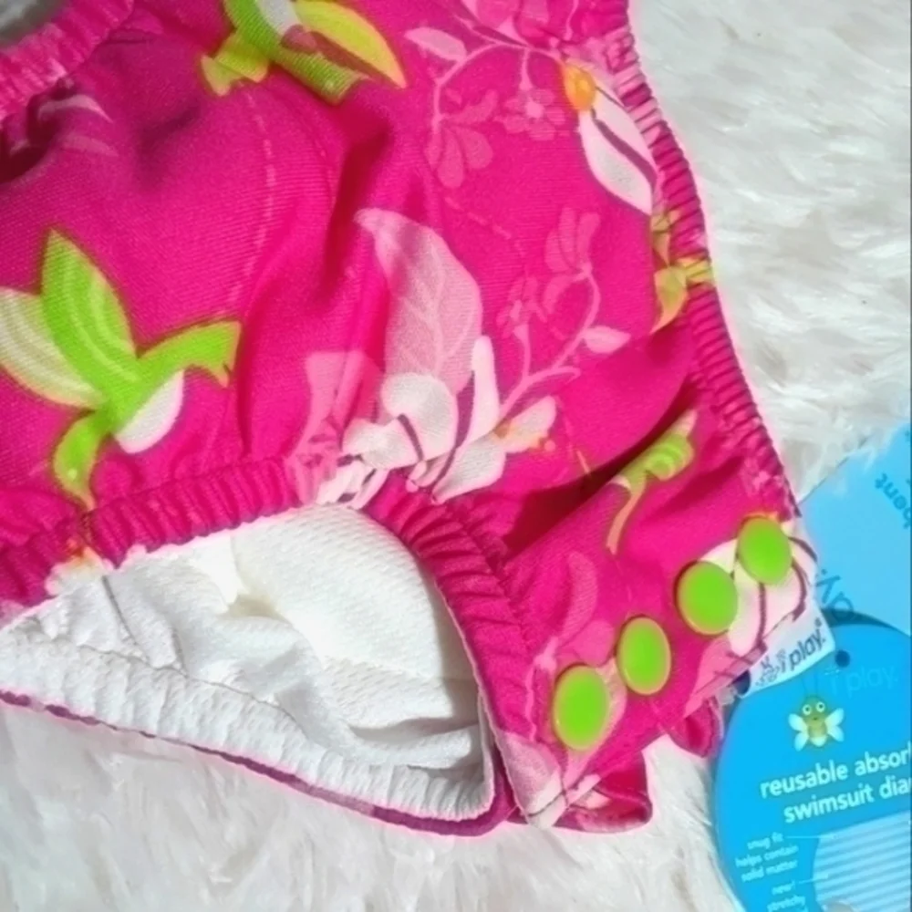 I Play Reusable Absorbant Swimsuit Diaper-6 Months